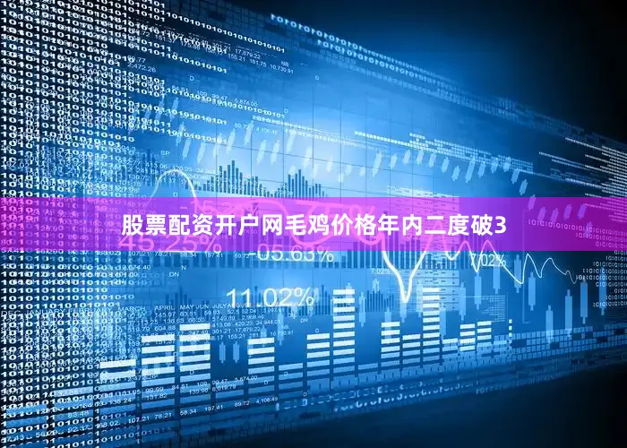 股票配资开户网毛鸡价格年内二度破3