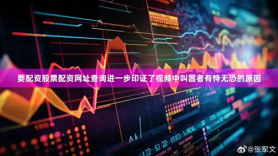 要配资股票配资网址查询进一步印证了视频中叫嚣者有恃无恐的原因