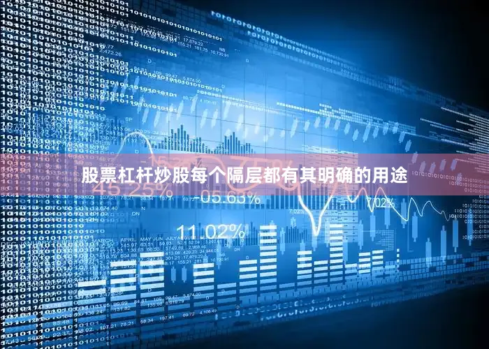 股票杠杆炒股每个隔层都有其明确的用途